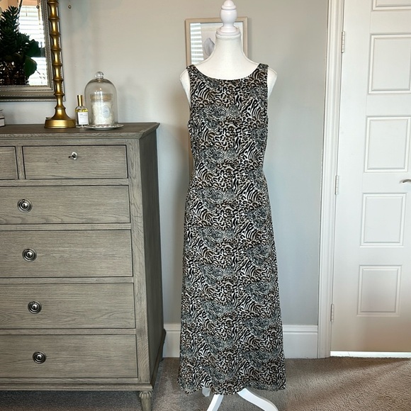 CDC Dresses & Skirts - CDC Caren Desiree Company: Animal Print Sleeveless Maxi Dress Size 6